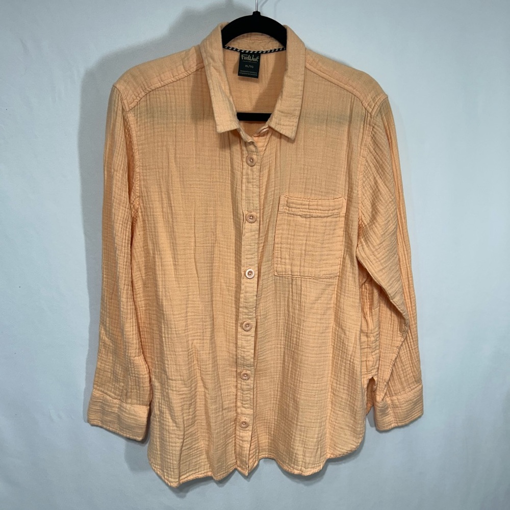 FarWest Peach Casual Shirt